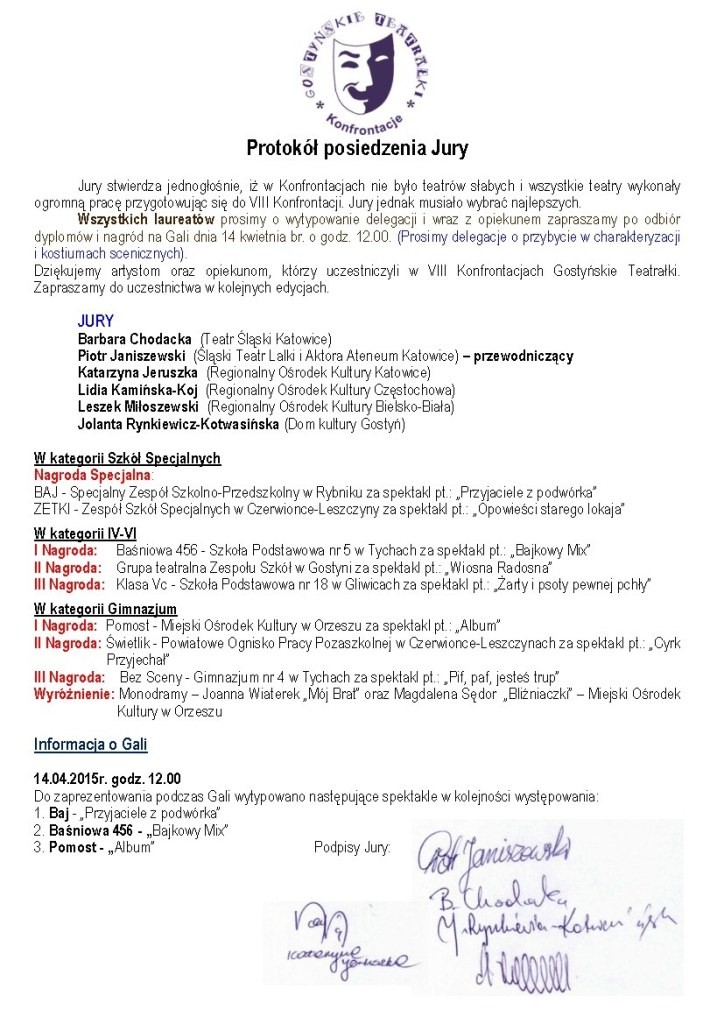 Protokół Jury20151